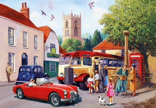 Gibsons - Touring the Town - 500 Piece Jigsaw Puzzle