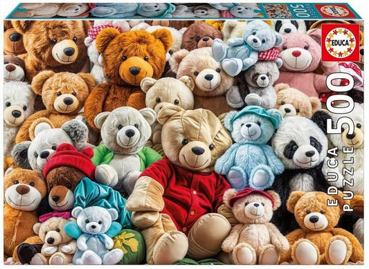 Educa - Teddy Bears - 500 Piece Jigsaw Puzzle