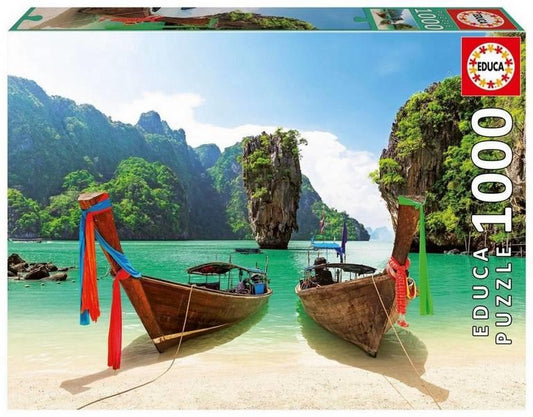 Educa - James Bond Island Thailand - 1000 Piece Jigsaw Puzzle