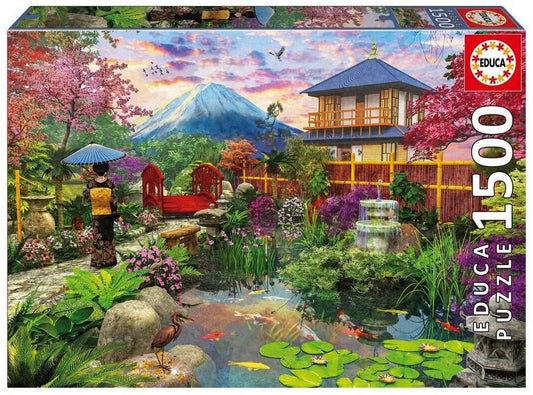 Educa - Japanese Garden - 1500 Piece Jigsaw Puzzle
