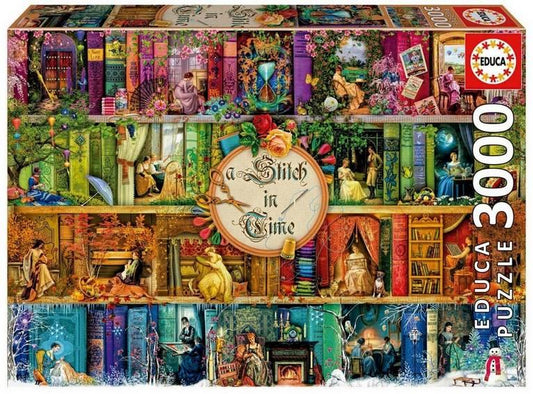 Educa - A Stitch In Time - 3000 Piece Jigsaw Puzzle