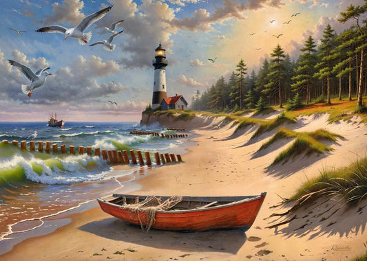 CherryPazzi - Baltic Sea Coastline - 1000 Piece Jigsaw Puzzle