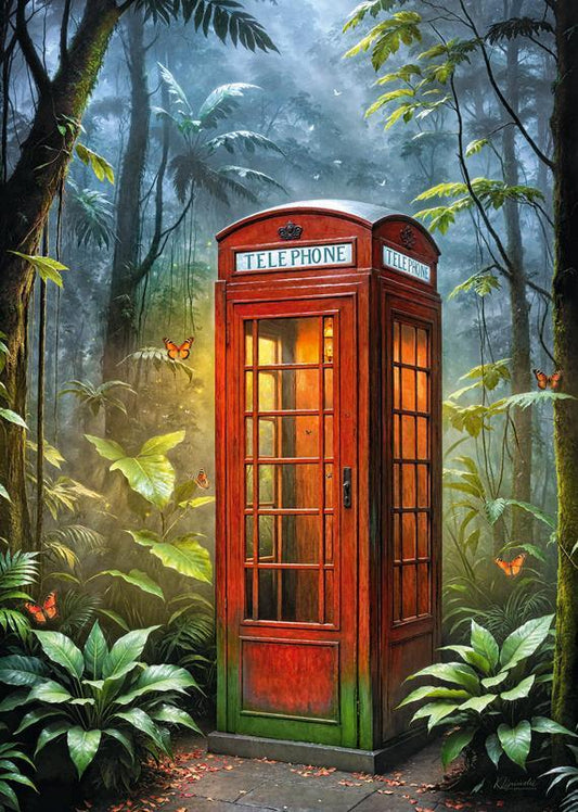 CherryPazzi - The Jungle is Calling - 1000 Piece Jigsaw Puzzle