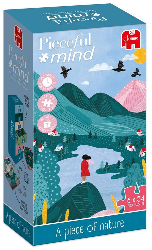 Pieceful Mind - A Piece of Nature - 6 x 54 Piece Jigsaw Puzzle