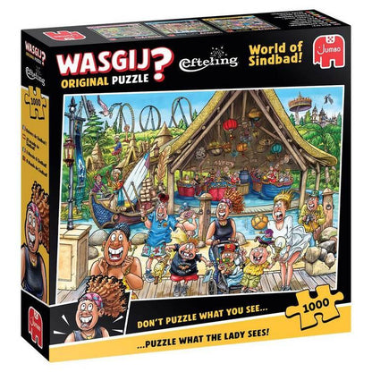 Wasgij - Original Efteling World of Sinbad - 1000 Piece Jigsaw Puzzle