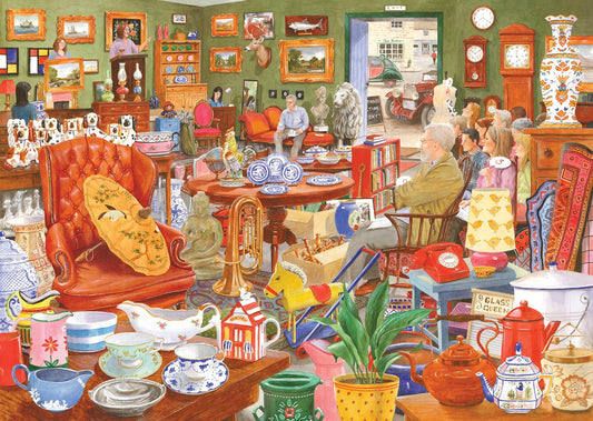House of Puzzles - Going Going Gone - 1000 Piece Jigsaw Puzzle