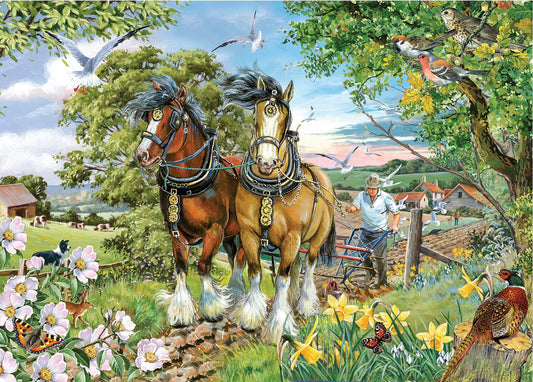 House of Puzzles - Strength & Beauty - 250XL Piece Jigsaw Puzzle