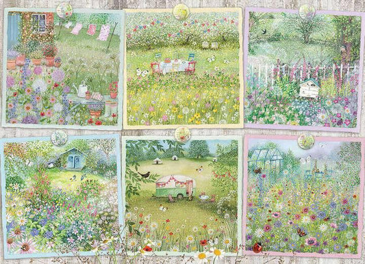 Cobble Hill - Cottage Gardens - 1000 Piece Jigsaw Puzzle