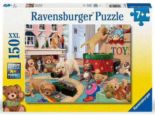 Ravensburger - Little Paws Playtime - 150XXL Piece Jigsaw Puzzle