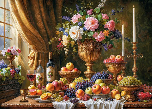 CherryPazzi - Baroque Table - 2000 Piece Jigsaw Puzzle