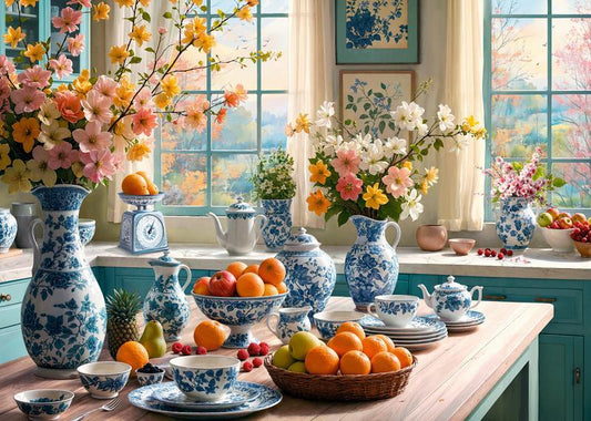CherryPazzi - Morning in My Kitchen - 2000 Piece Jigsaw Puzzle