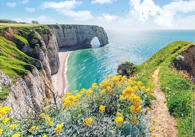 Calypto - Les Falaises D Etretat - Normandie - 1000 Piece Jigsaw Puzzle