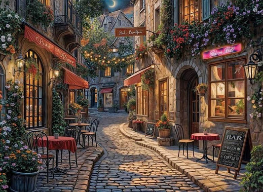 Anatolian - Street Bars - 1000 Piece Jigsaw Puzzle