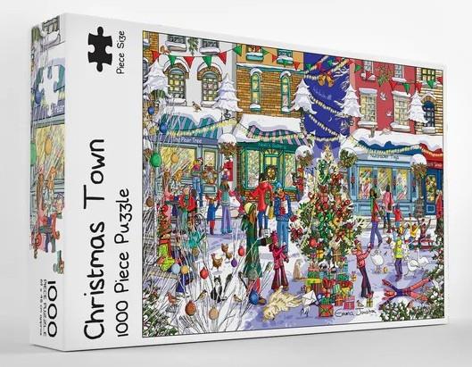 Emma Joustra - Christmas Town - 1000 Piece Jigsaw Puzzle
