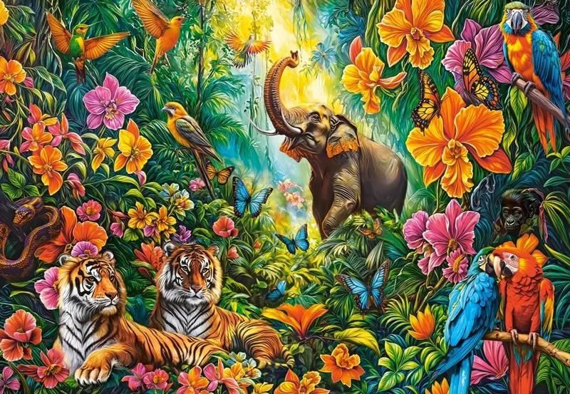 Castorland - Blooming Jungle - 1000 Piece Jigsaw Puzzle