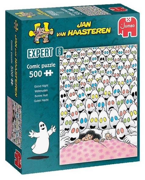 Jan Van Haasteren - Good Night Expert 6 - 500 Piece Jigsaw Puzzle