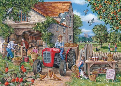 House of Puzzles - Cider & Rosie - 150 Piece Mini Jigsaw Puzzle in a Tube