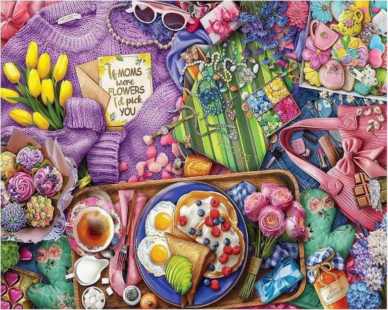 White Mountain - Love You Mom - 1000 Piece Jigsaw Puzzle