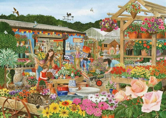 House of Puzzles - Everything for the Garden - 1000 Piece Jigsaw Puzzle