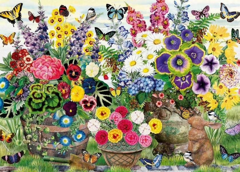 Gibsons - Garden Party - 1000 Piece Jigsaw Puzzle