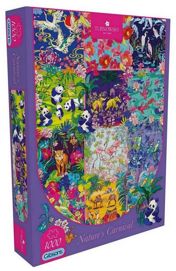 Gibsons - House of Turnowsky - Natures Carnival - 1000 Piece Jigsaw Puzzle