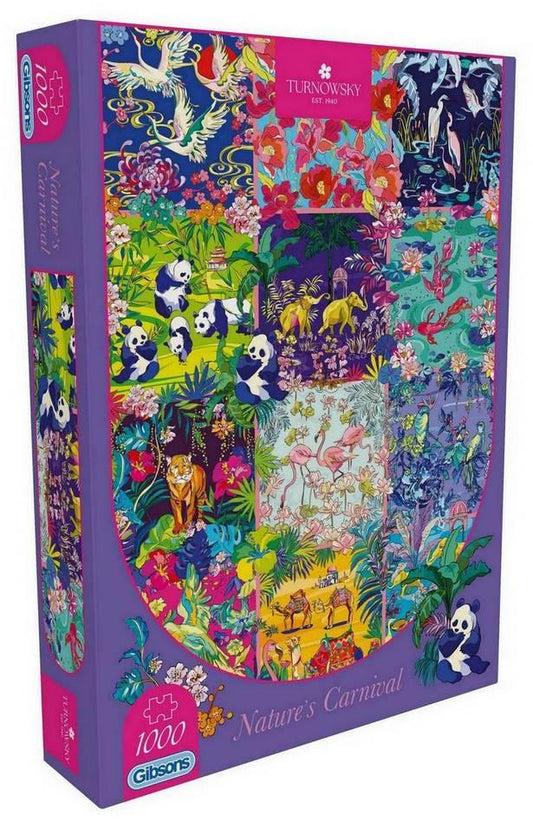 Gibsons - House of Turnowsky - Natures Carnival - 1000 Piece Jigsaw Puzzle