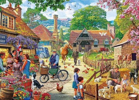 Gibsons - The Farm Shop - 1000 Piece Jigsaw Puzzle