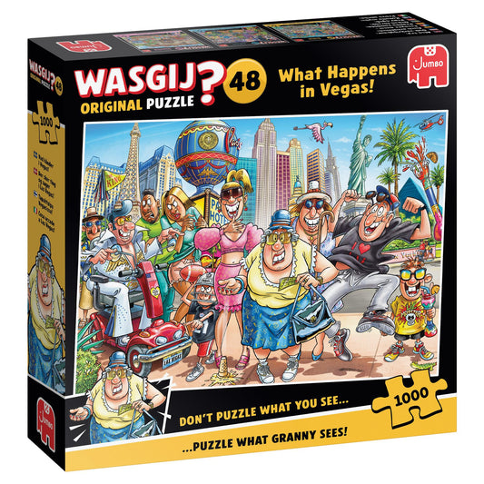 Wasgij - Original 48 What Happens in Vegas! - 1000 Piece Jigsaw Puzzle
