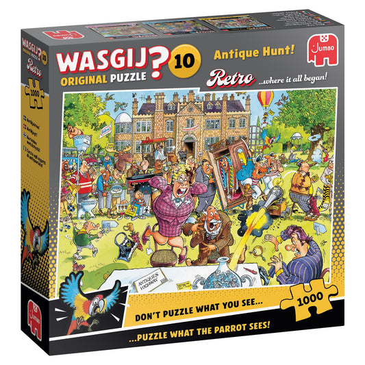 Wasgij - Retro Original 10 Antique Hunt! - 1000 Piece Jigsaw Puzzle