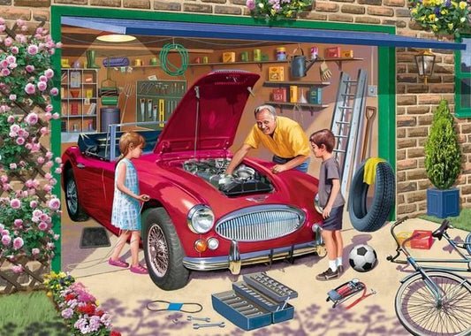 Falcon De Luxe - Grandads Garage - 500XL Piece Jigsaw Puzzle