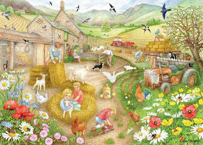 Falcon De Luxe - Bringing in the Hay - 1000 Piece Jigsaw Puzzle