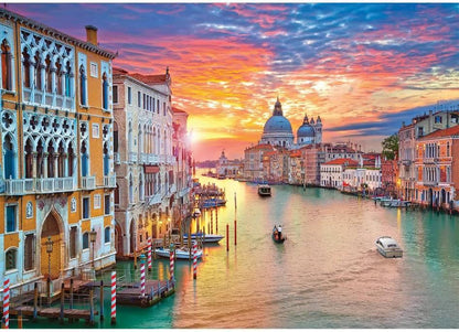 Eurographics - Venice Grand Canal - 1000 Piece Jigsaw Puzzle