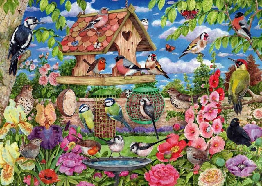 Ravensburger - A Birds Banquet - 1000 Piece Jigsaw Puzzle