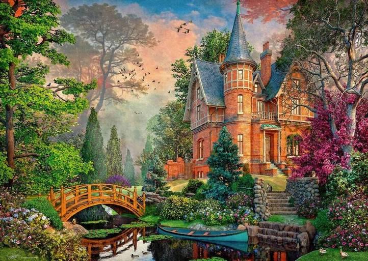 Ravensburger - Terracotta Mansion - 1000 Piece Jigsaw Puzzle