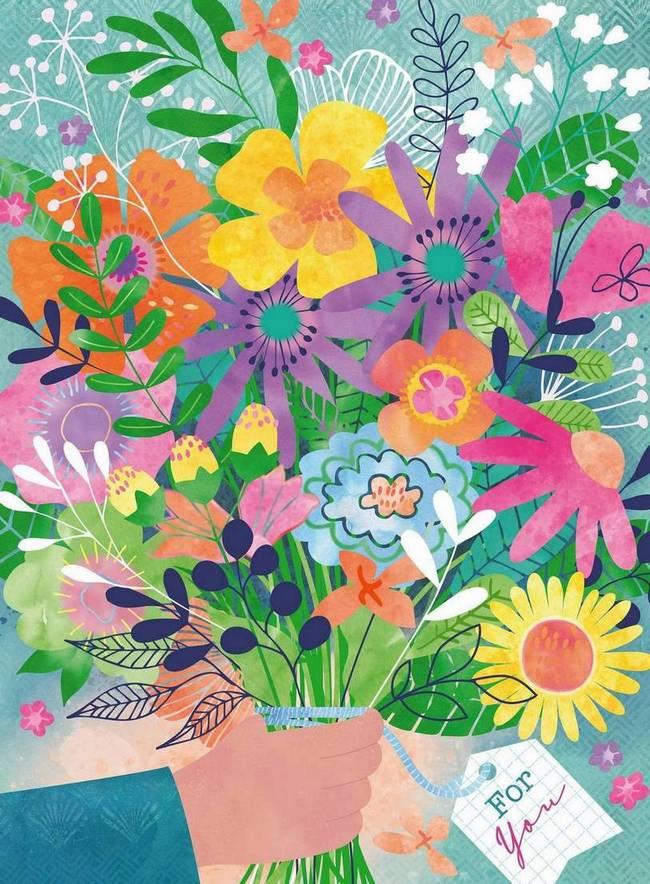 Ravensburger - Flowers for Your - 500 Piece Jigsaw Puzzle