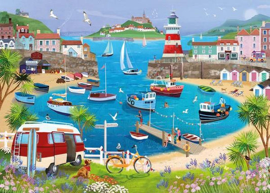 Otter House - Harbour Lighthouse - 1000 Piece Jigsaw Puzzle