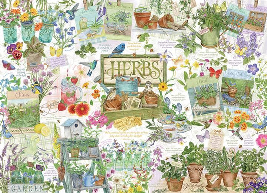 Cobble Hill - Herb Garden - 1000 Piece Jigsaw Puzzle