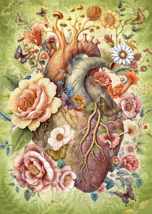 CherryPazzi - Love Grows Softly - 1000 Piece Jigsaw Puzzle