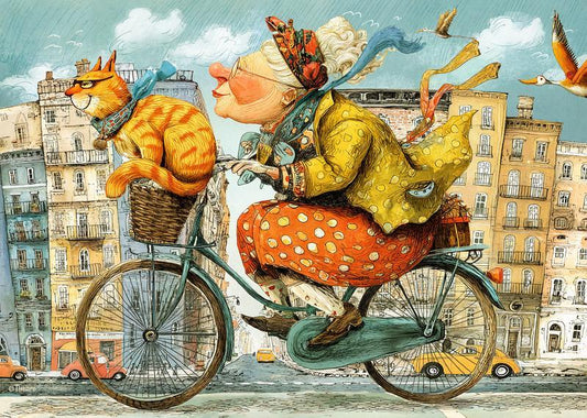 CherryPazzi - Super Grandma - 1000 Piece Jigsaw Puzzle