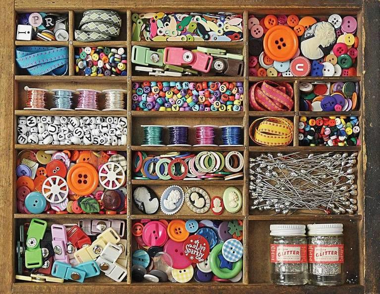 Springbok - The Sewing Box - 500 Piece Jigsaw Puzzle