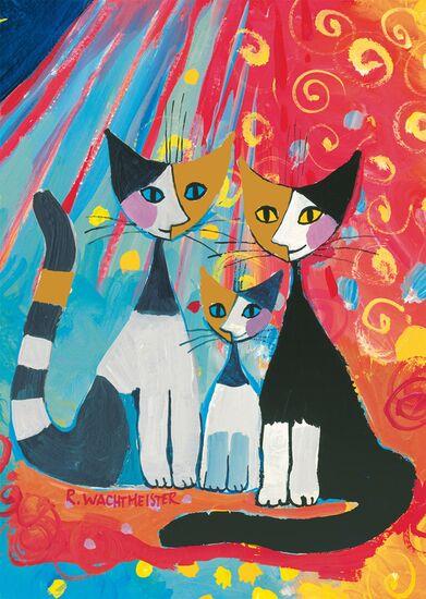 Schmidt - Happy Cat Family - 1000 Piece Jigsaw Puzzle