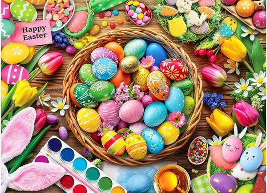 Eurographics - Easter Table - 1000 Piece Jigsaw Puzzle