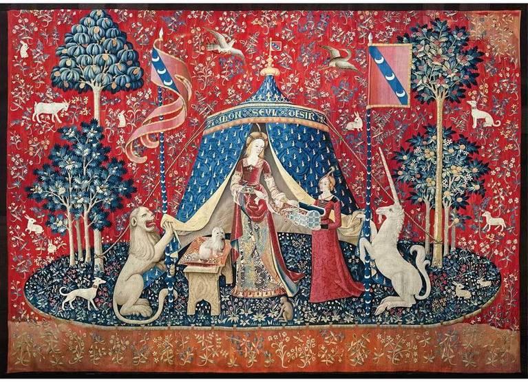 Eurographics - The Lady and the Unicorn - 1000 Piece Jigsaw Puzzle