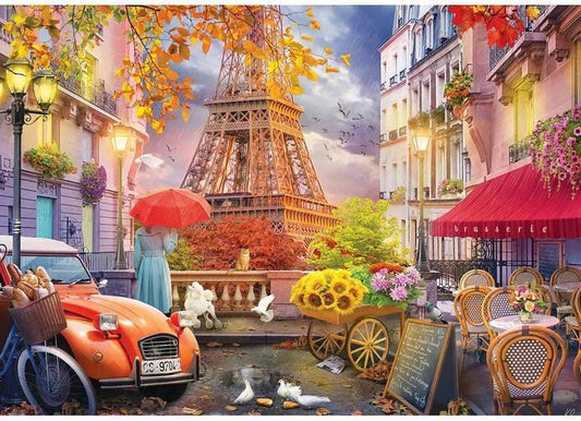 Eurographics - View of Paris - 1000 Piece Jigsaw Puzzle