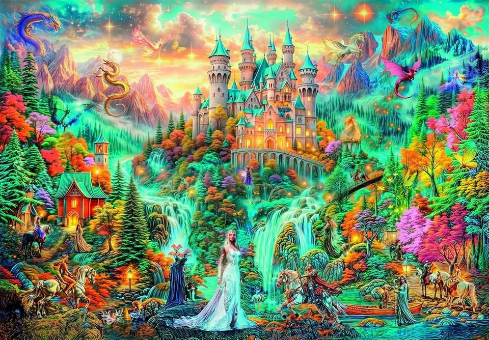 Clementoni - Legends Of The Hidden Realm - 2000 Piece Jigsaw Puzzle