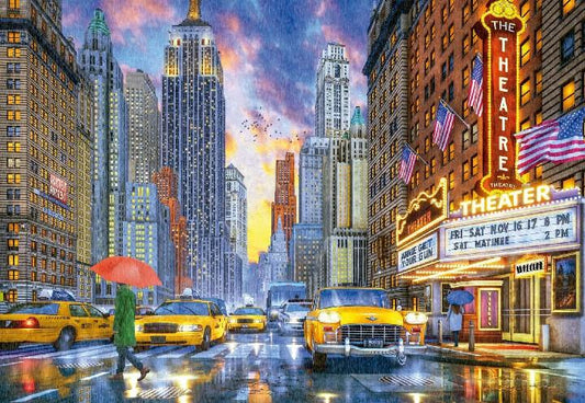 Clementoni - Rainy Manhattan - 2000 Piece Jigsaw Puzzle