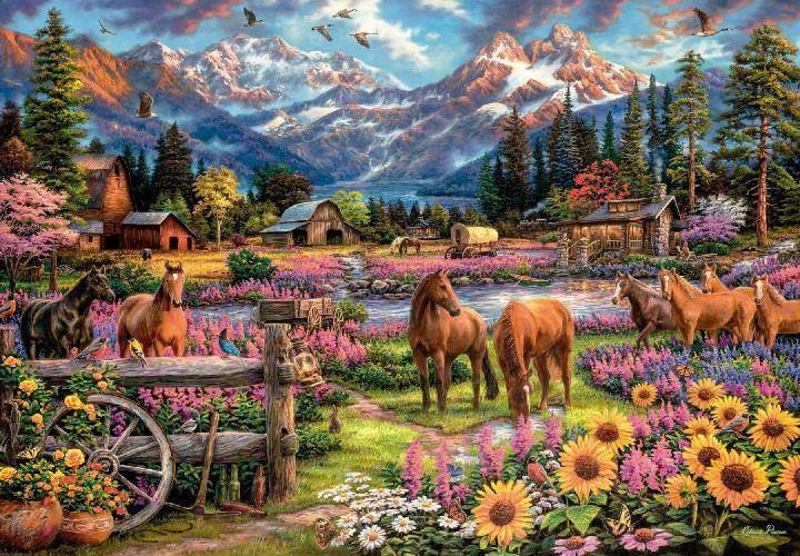 Clementoni - Free To Roam - 3000 Piece Jigsaw Puzzle