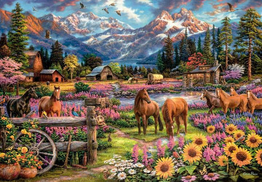 Clementoni - Free To Roam - 3000 Piece Jigsaw Puzzle