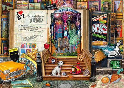 Schmidt - Aimee Stewart - Memories of New York- 1000 Piece Jigsaw Puzzle