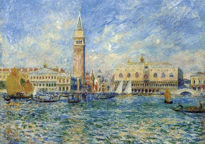 Calypto - Pierre-Auguste Renoir - La Yole - 1000 Piece Jigsaw Puzzle